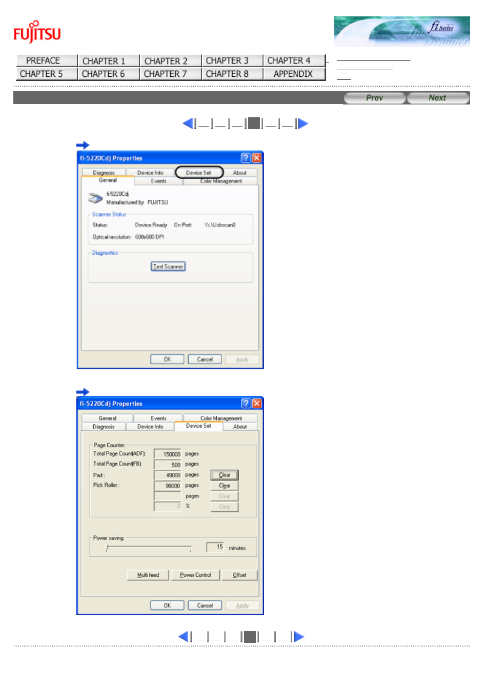 FUJITSU Image Scanner fi-5220C User Manual | Page 83 / 157