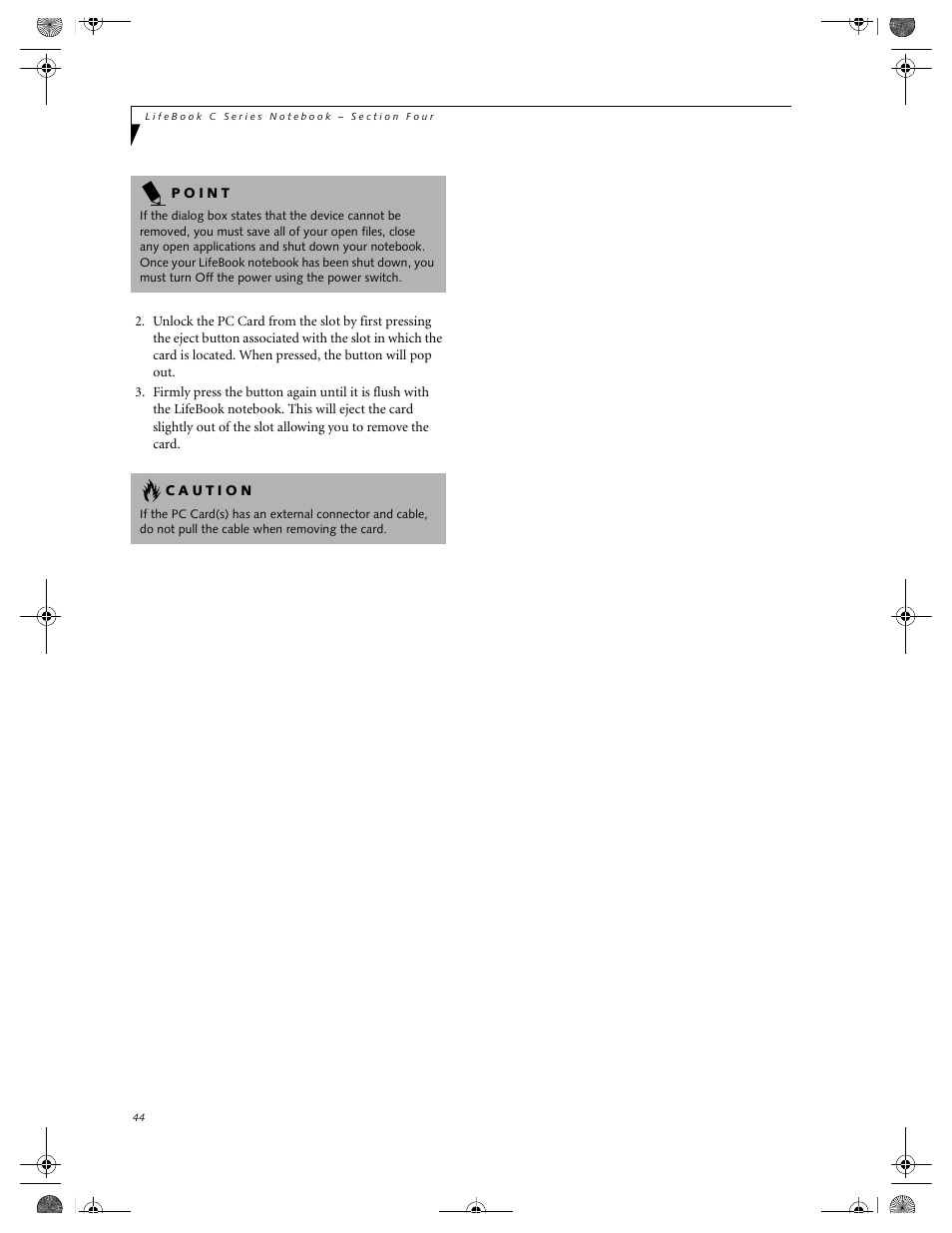 FUJITSU LIFEBOOK C2111 User Manual | Page 50 / 116