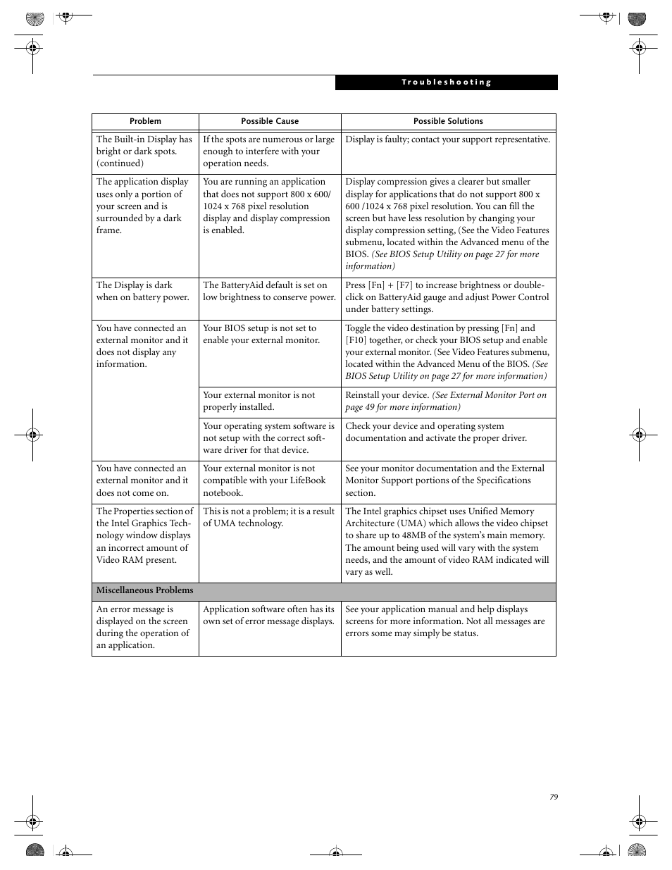 FUJITSU LIFEBOOK C2111 User Manual | Page 85 / 116