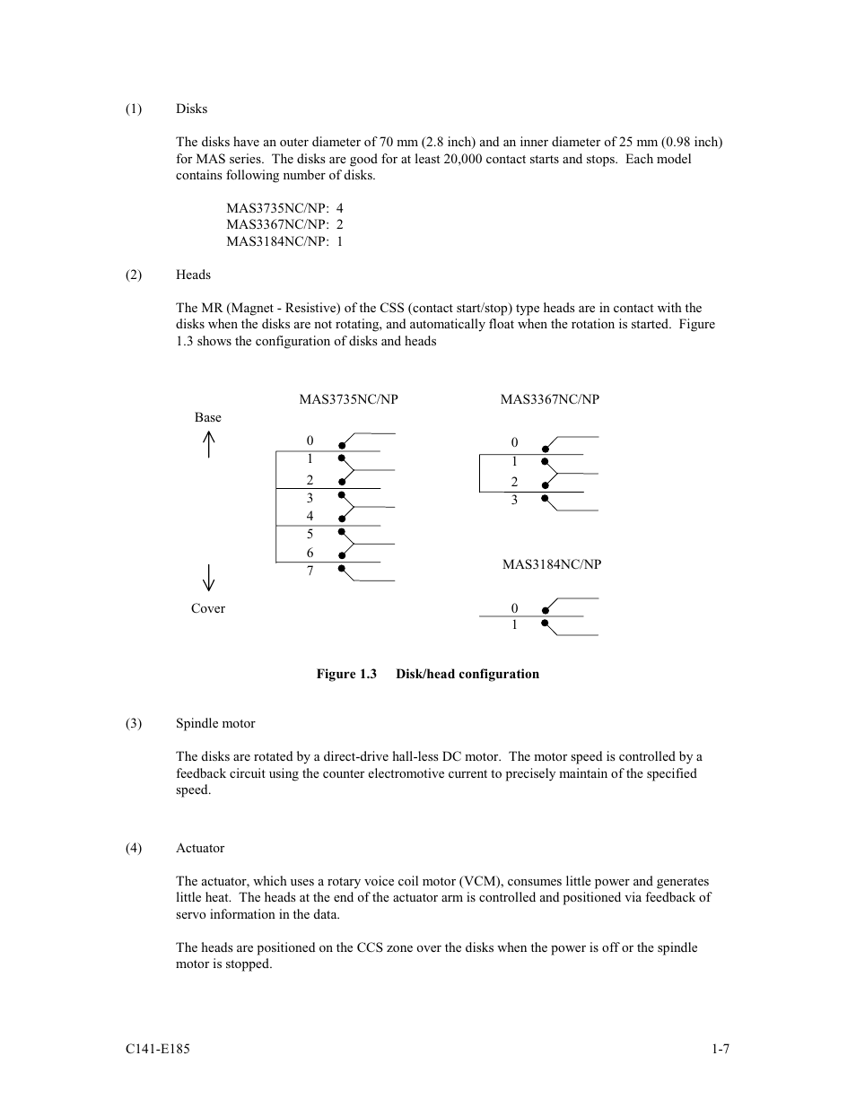 FUJITSU C141-E185-01EN MAS3184NC/NP User Manual | Page 23 / 130