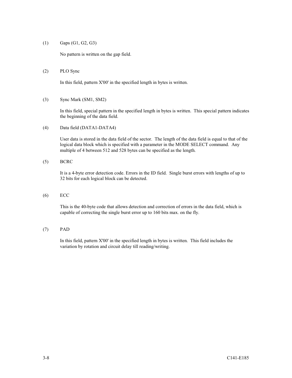 FUJITSU C141-E185-01EN MAS3184NC/NP User Manual | Page 42 / 130