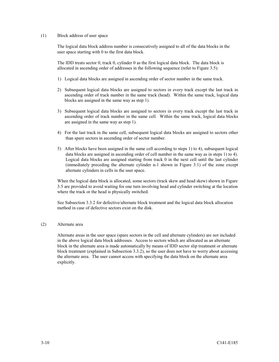FUJITSU C141-E185-01EN MAS3184NC/NP User Manual | Page 44 / 130