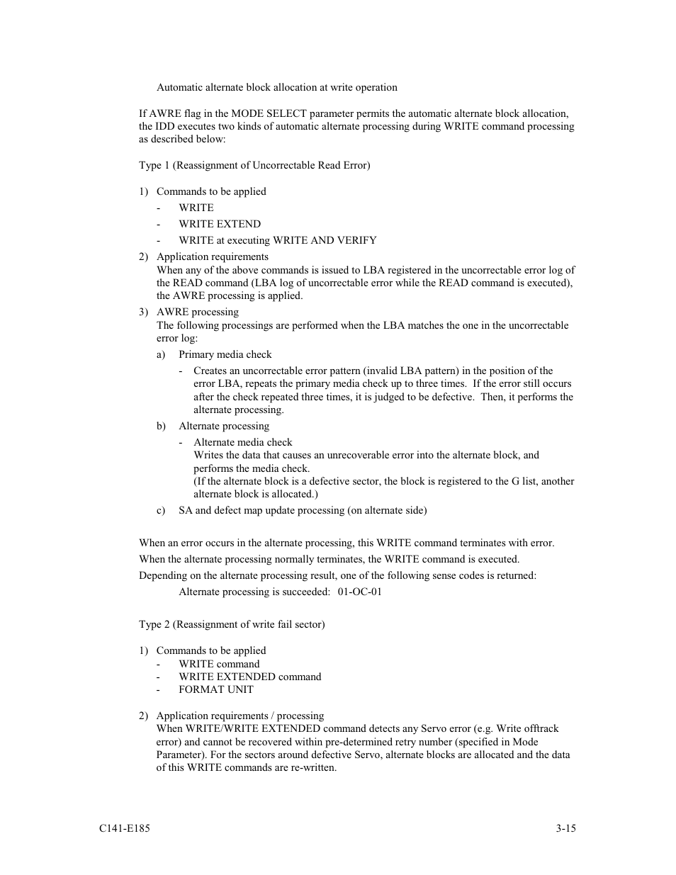 FUJITSU C141-E185-01EN MAS3184NC/NP User Manual | Page 49 / 130