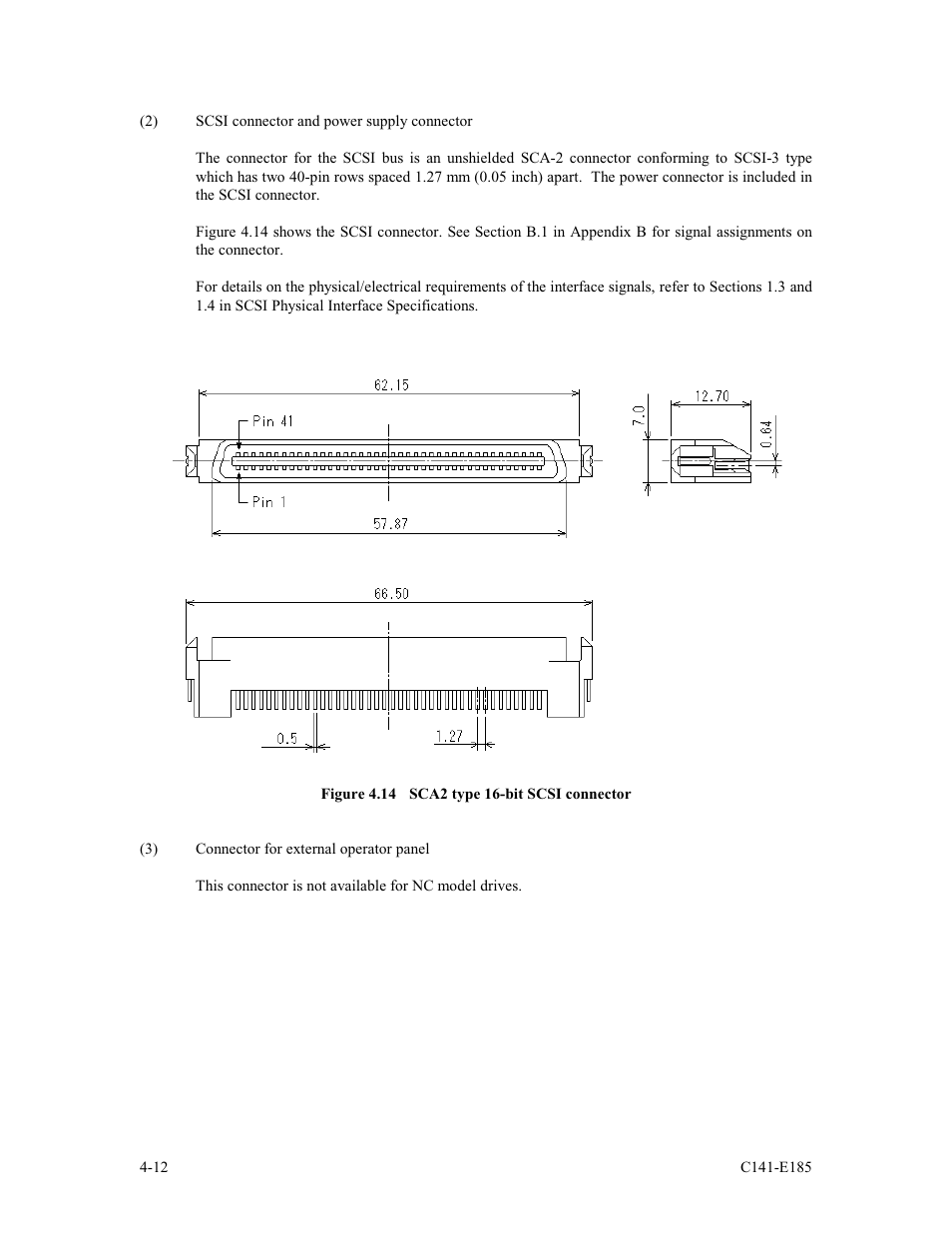 FUJITSU C141-E185-01EN MAS3184NC/NP User Manual | Page 62 / 130