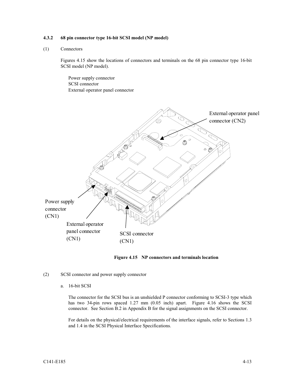 FUJITSU C141-E185-01EN MAS3184NC/NP User Manual | Page 63 / 130