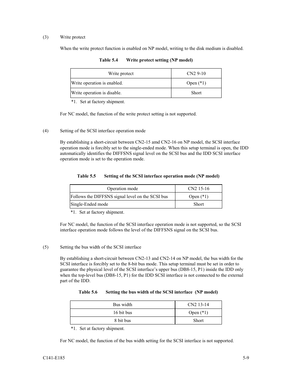 FUJITSU C141-E185-01EN MAS3184NC/NP User Manual | Page 81 / 130