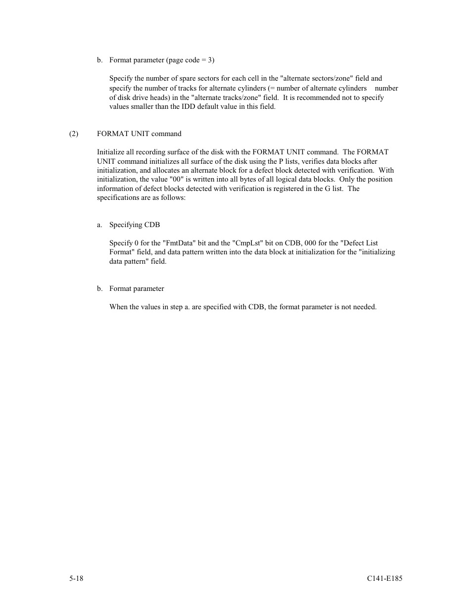 FUJITSU C141-E185-01EN MAS3184NC/NP User Manual | Page 90 / 130