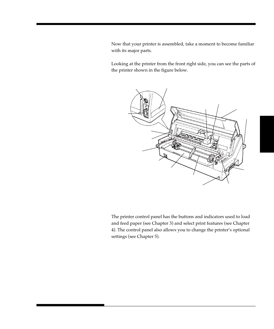 Getting acquainted with your printer | FUJITSU DL9300 User Manual | Page 32 / 250