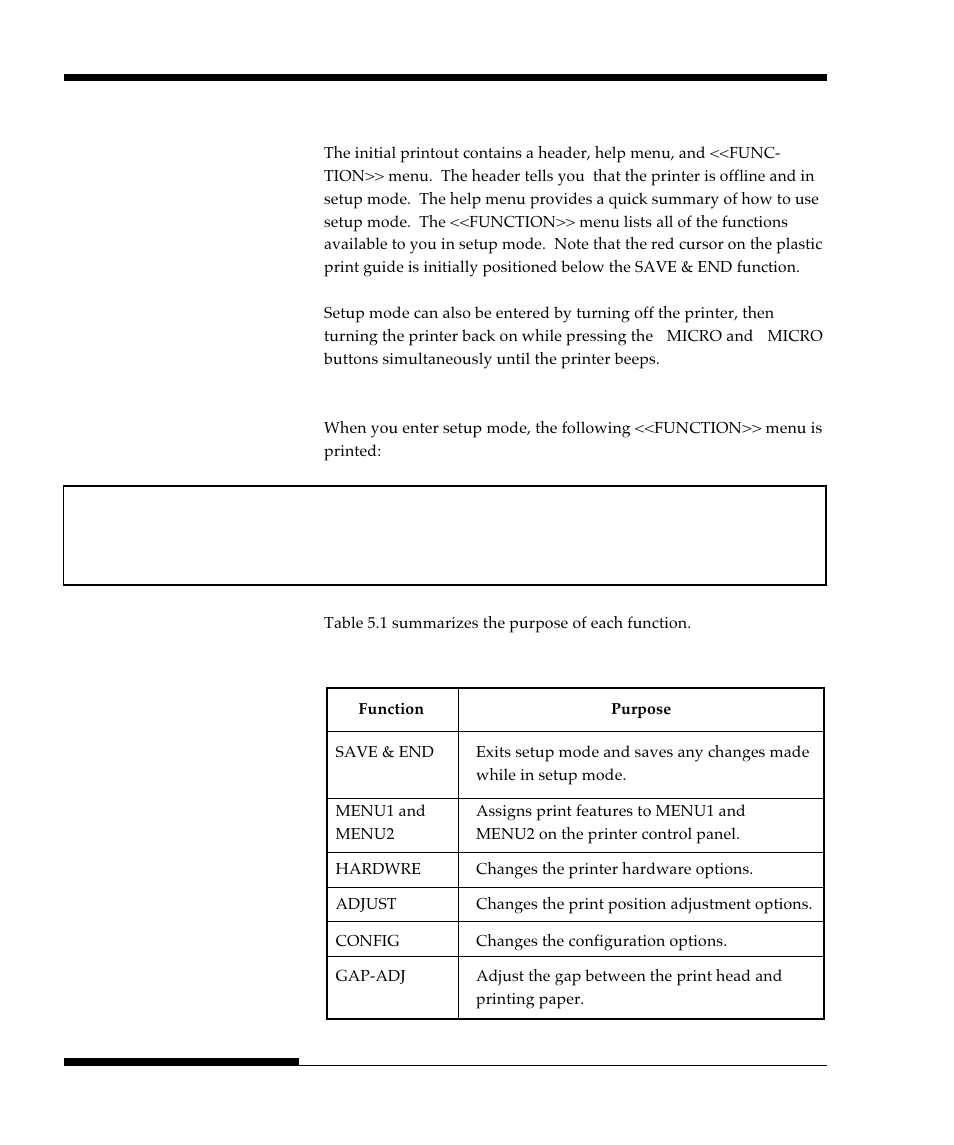 Overview of setup mode | FUJITSU DL9300 User Manual | Page 95 / 250