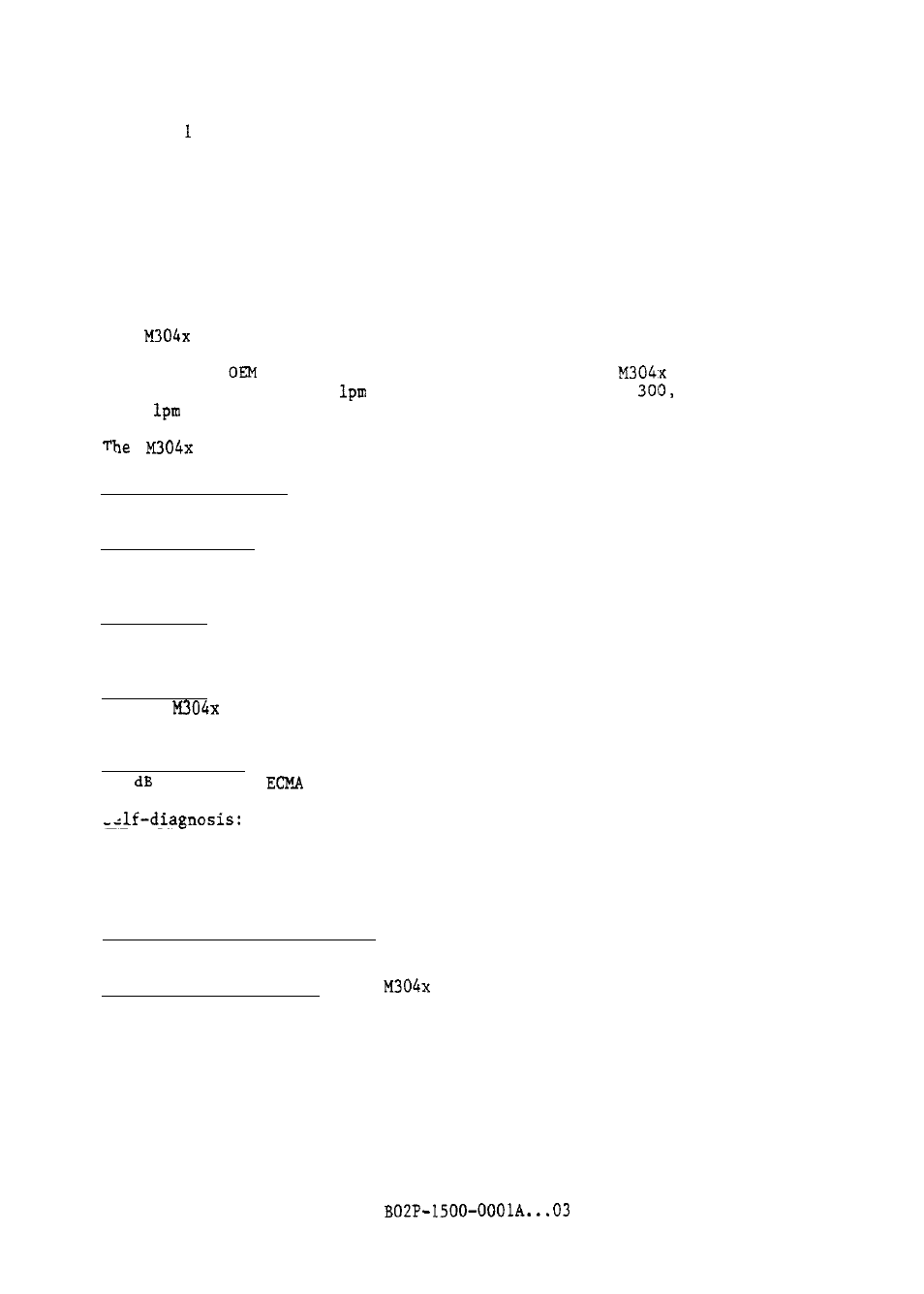 FUJITSU M304X User Manual | Page 11 / 143