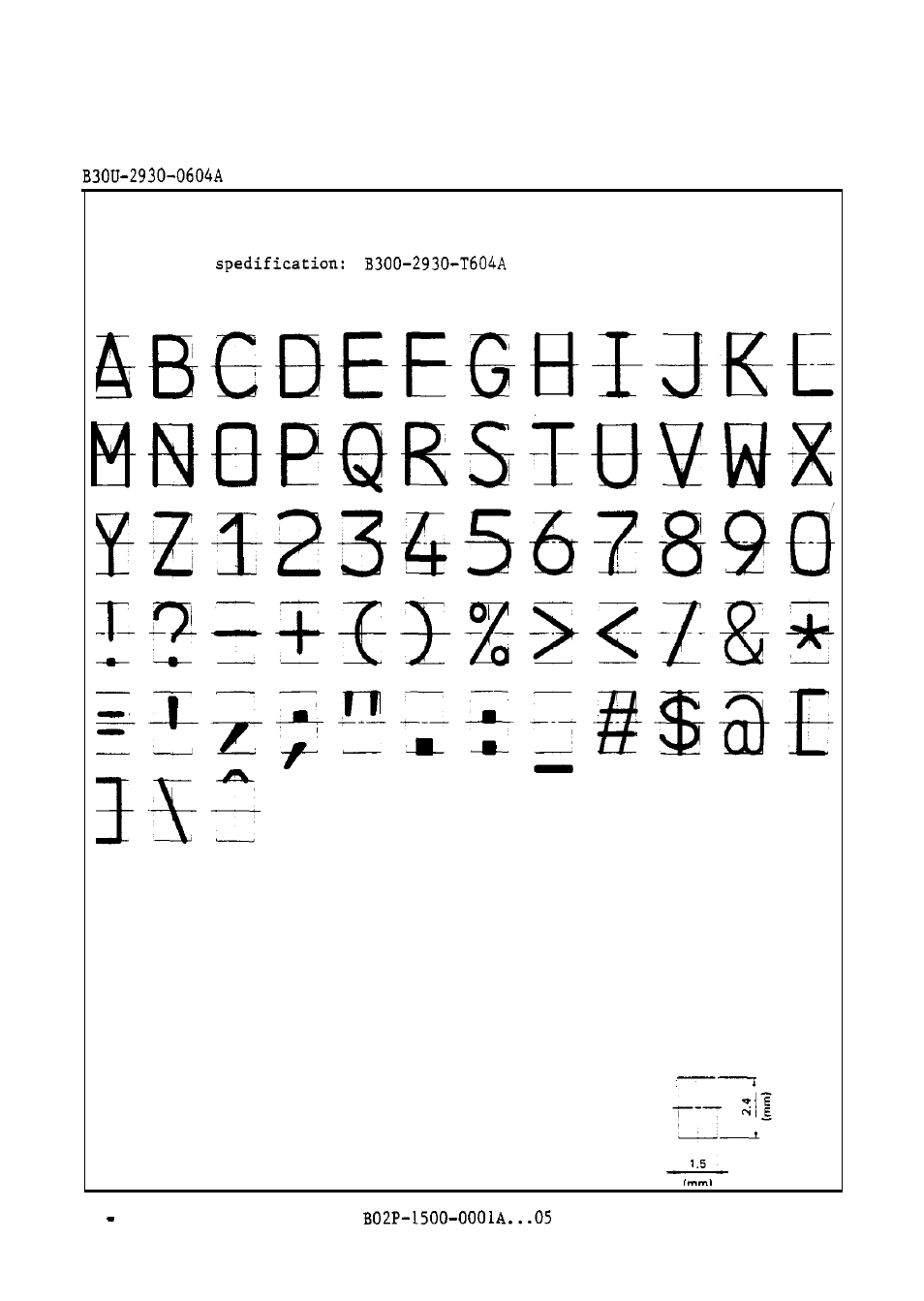 FUJITSU M304X User Manual | Page 117 / 143