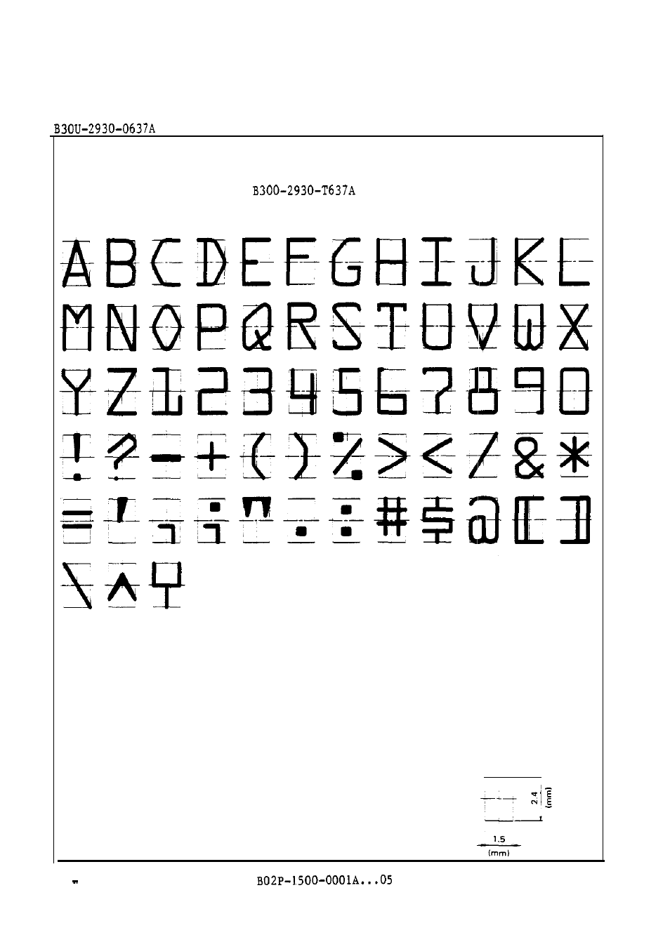 FUJITSU M304X User Manual | Page 119 / 143