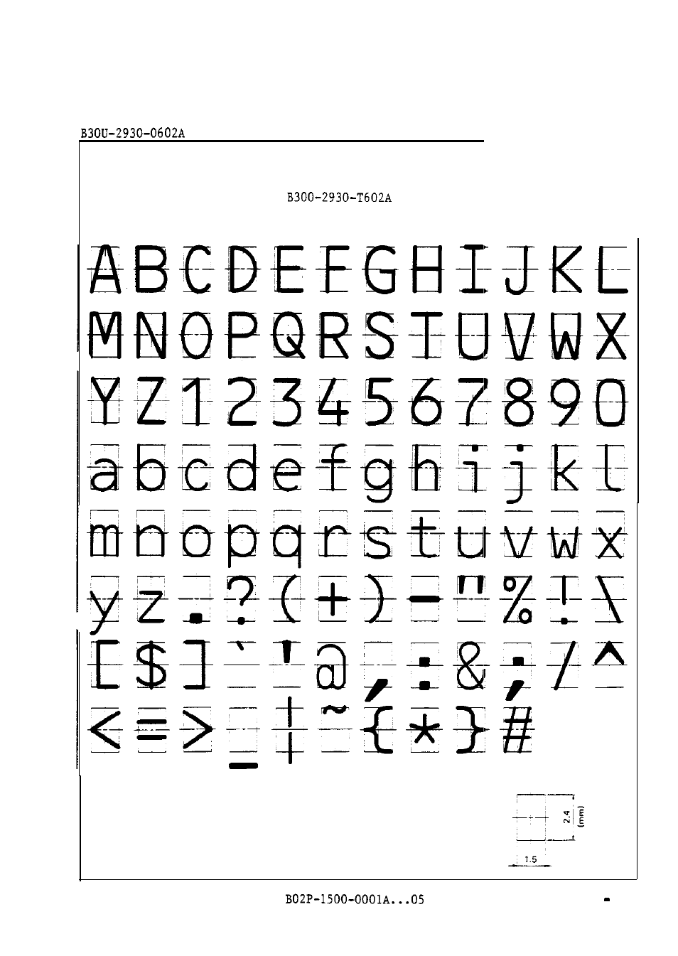 FUJITSU M304X User Manual | Page 120 / 143