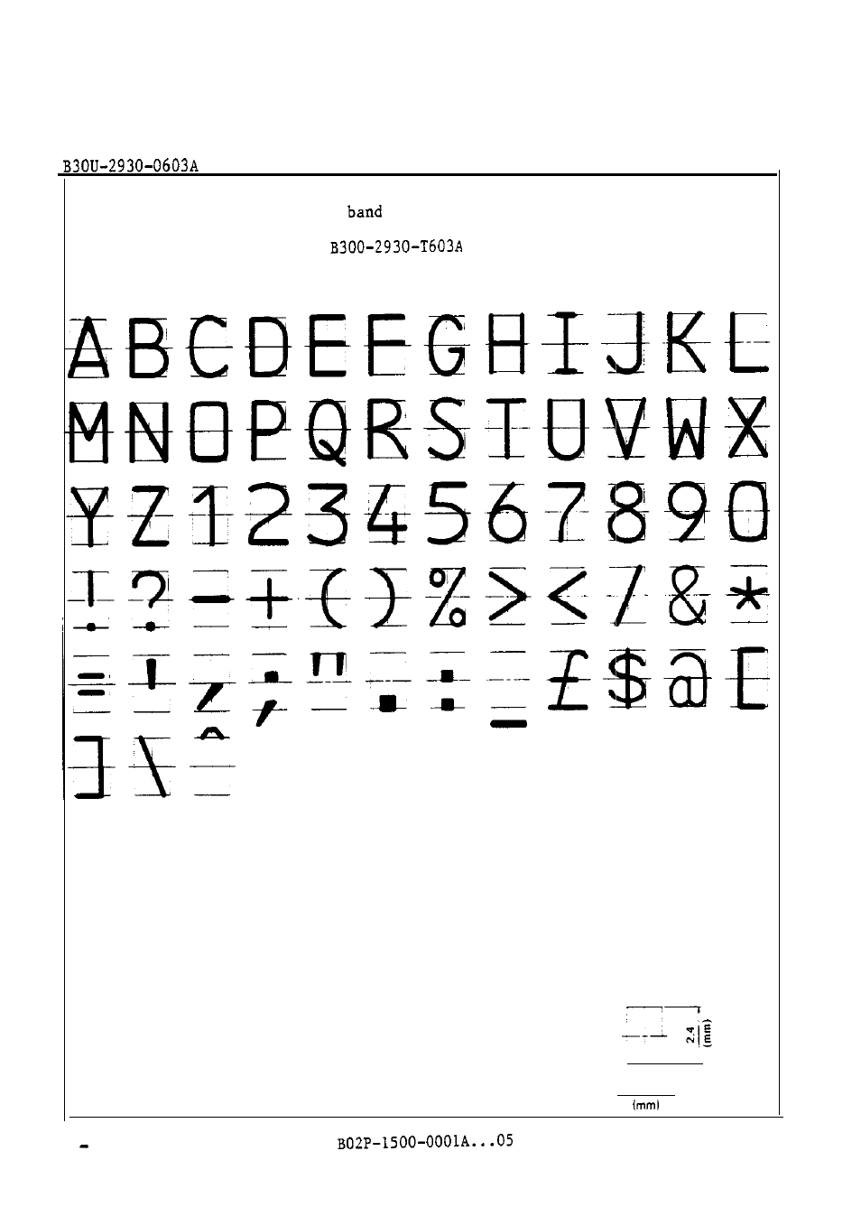 FUJITSU M304X User Manual | Page 123 / 143