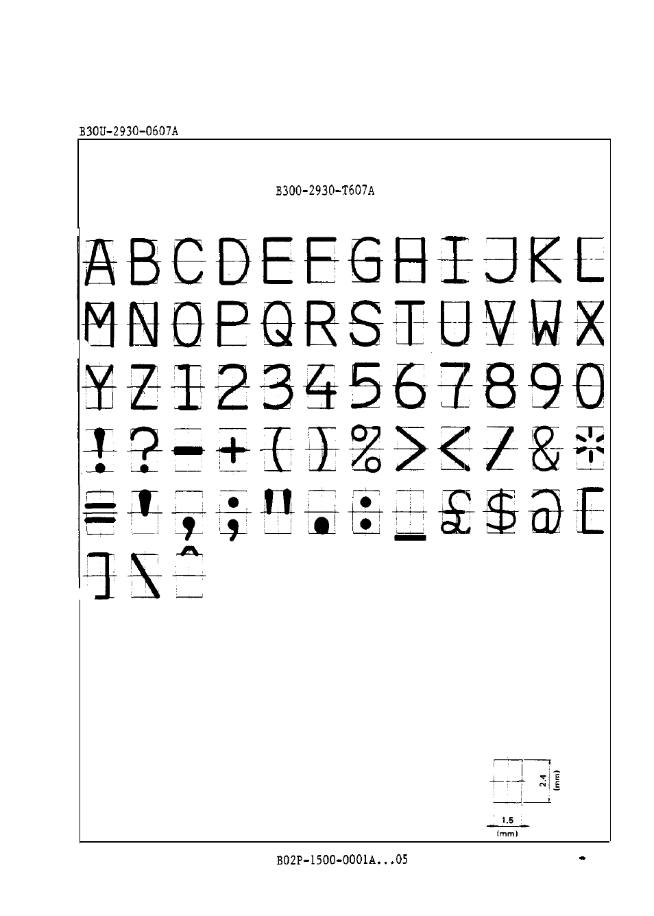 FUJITSU M304X User Manual | Page 124 / 143