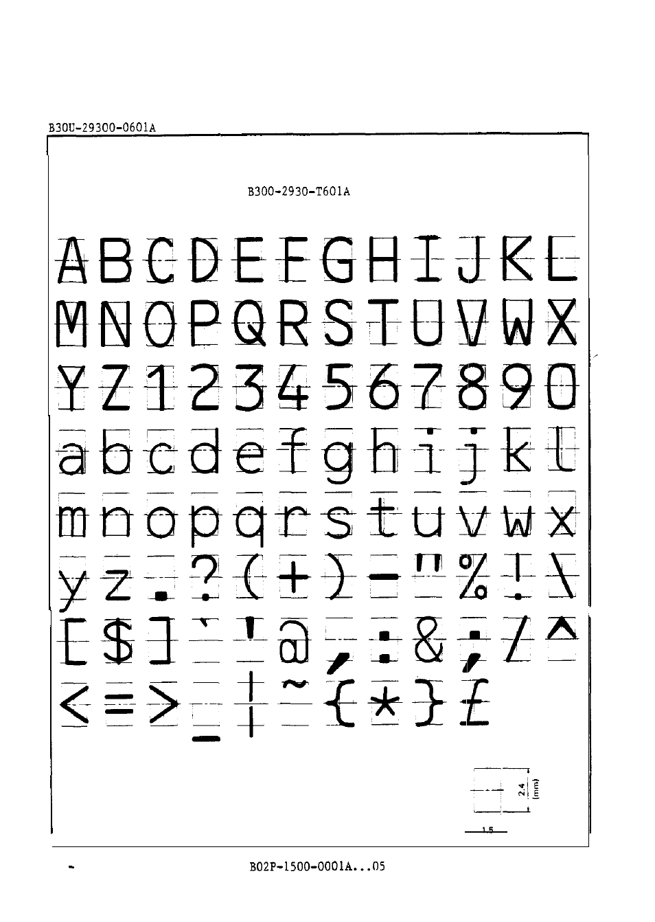 FUJITSU M304X User Manual | Page 125 / 143