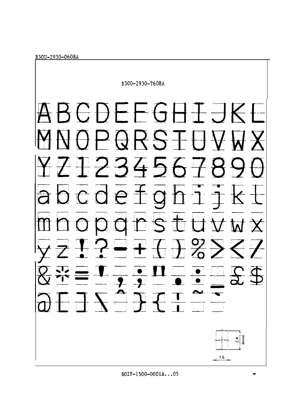FUJITSU M304X User Manual | Page 126 / 143