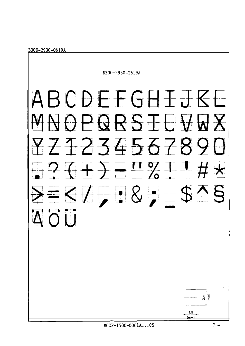 FUJITSU M304X User Manual | Page 128 / 143