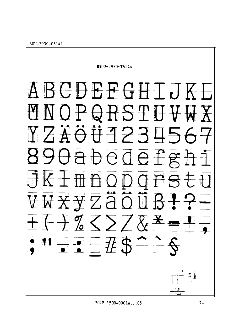 FUJITSU M304X User Manual | Page 130 / 143