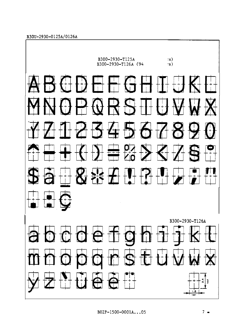 FUJITSU M304X User Manual | Page 132 / 143
