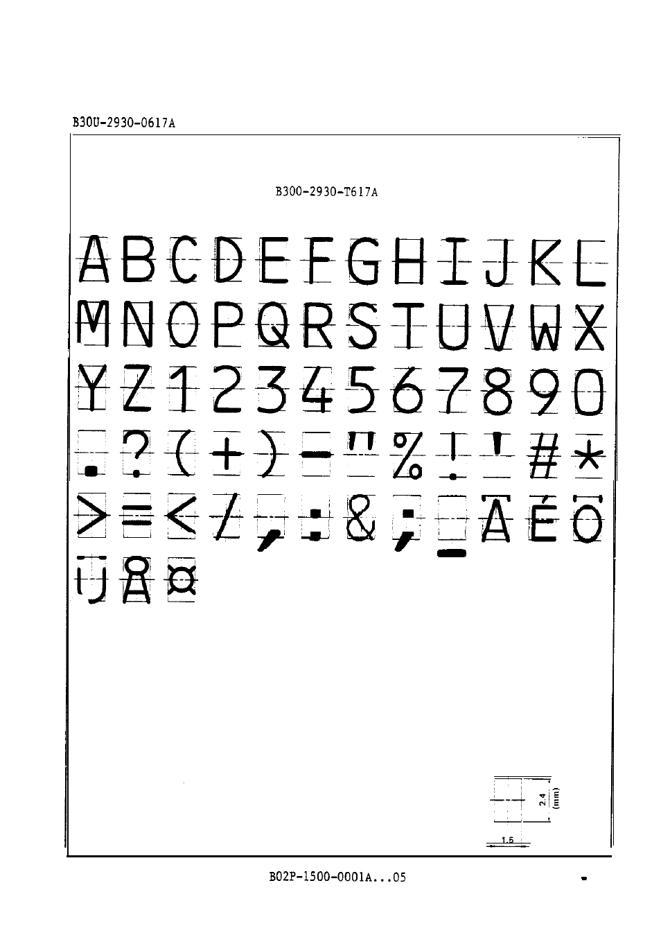 FUJITSU M304X User Manual | Page 134 / 143