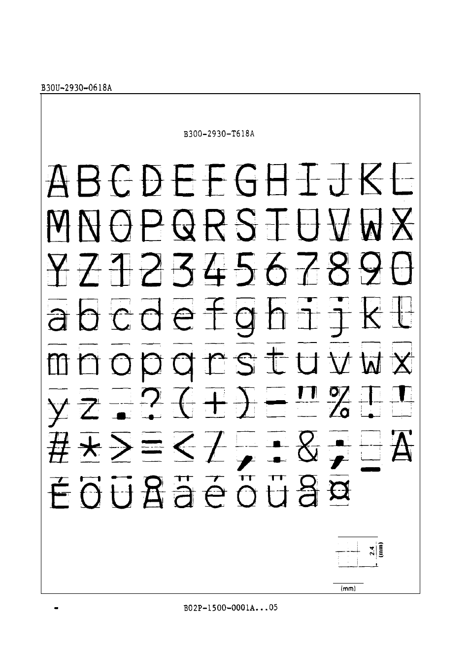 FUJITSU M304X User Manual | Page 135 / 143