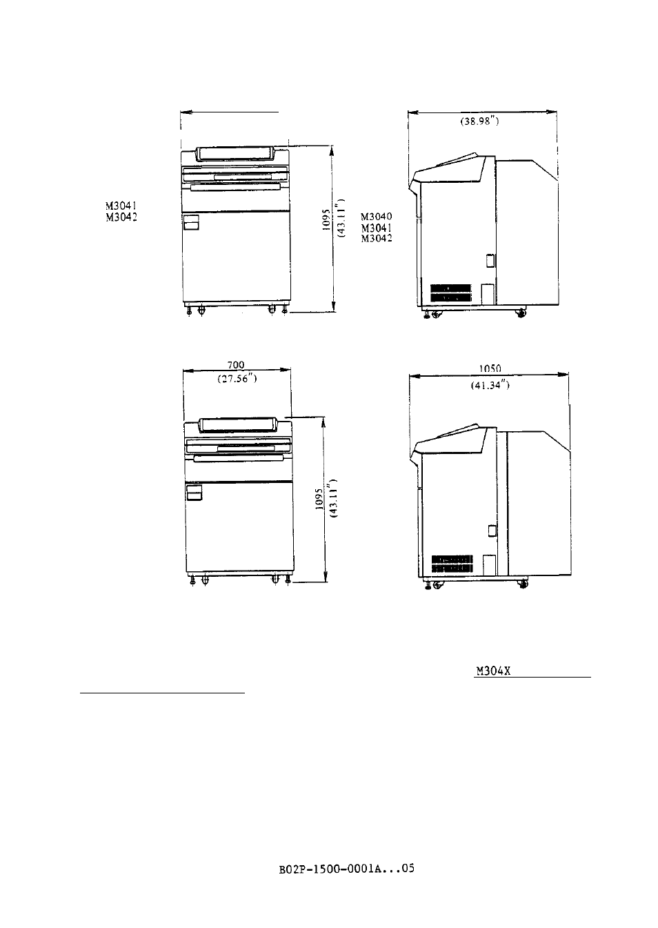 FUJITSU M304X User Manual | Page 19 / 143