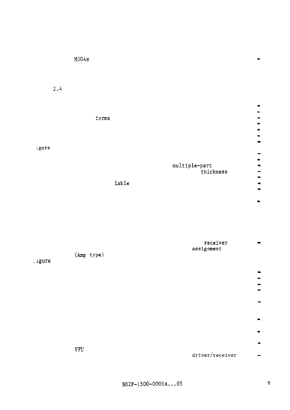 FUJITSU M304X User Manual | Page 7 / 143
