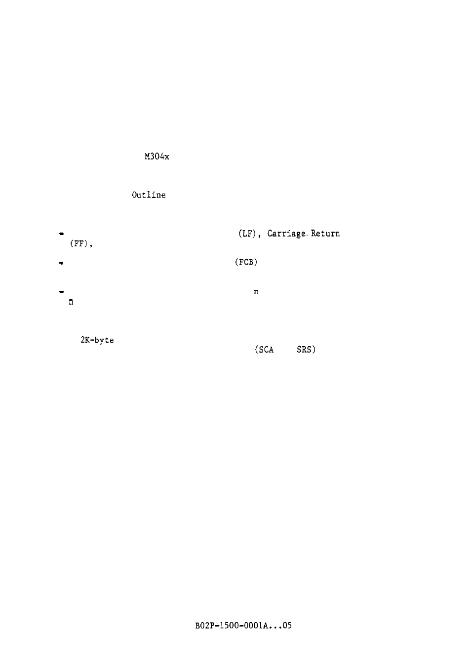 FUJITSU M304X User Manual | Page 77 / 143