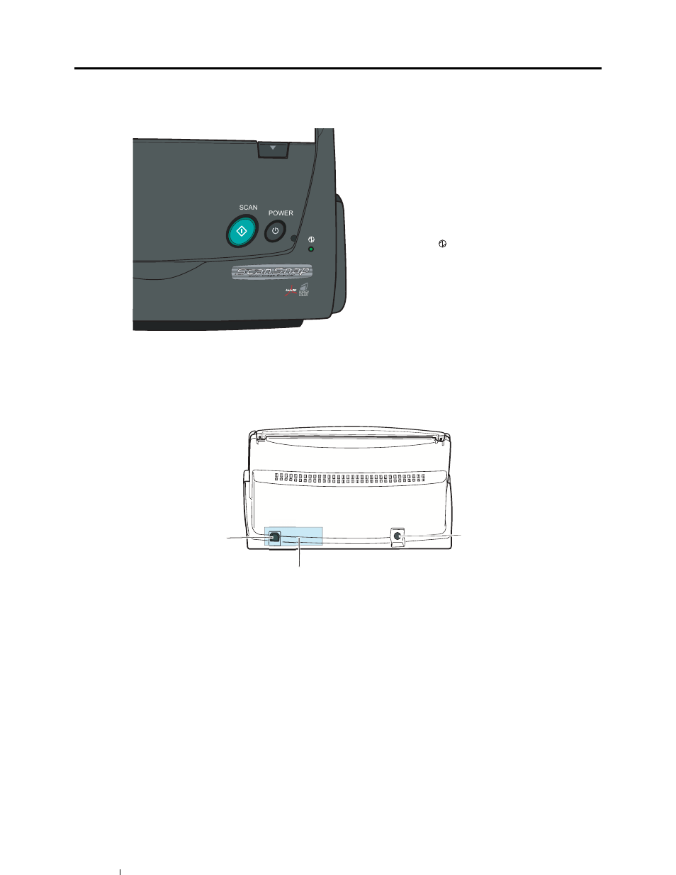 4■ operation button ■ rear side | FUJITSU fi-5110EOX User Manual | Page 20 / 135
