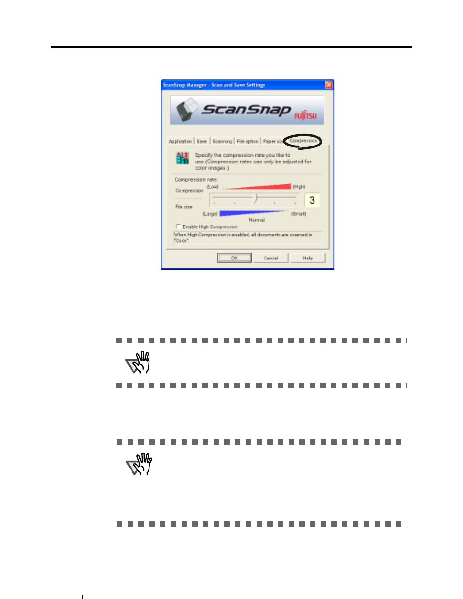Compression] tab | FUJITSU fi-5110EOX User Manual | Page 66 / 135