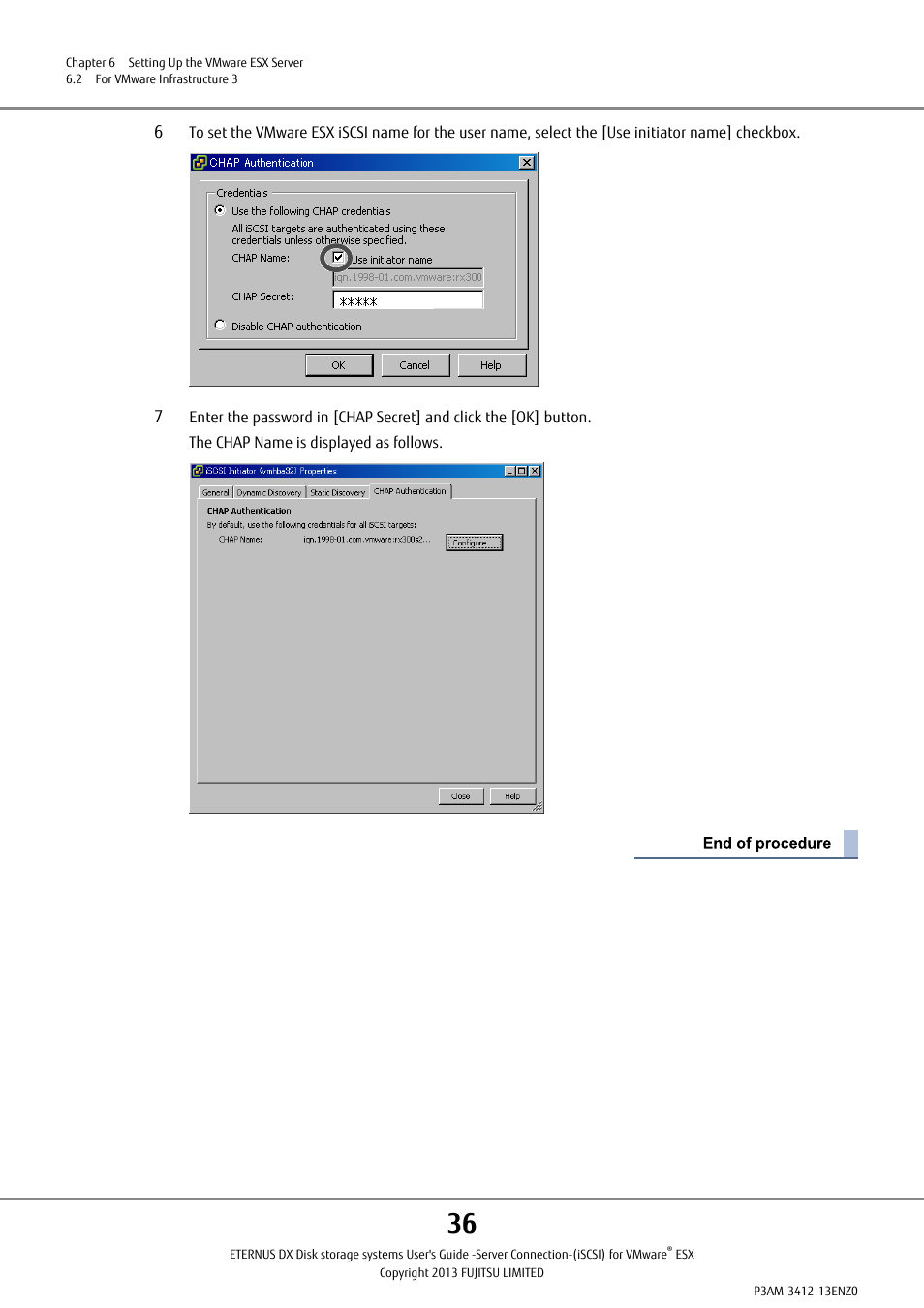 FUJITSU Eturneus Disk Storage System (ISCSI) for VMware ESX User Manual | Page 36 / 42