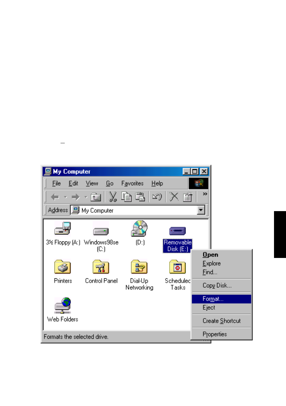 6 formattazione di un dischetto mo | FUJITSU DYNAMO 640FE User Manual | Page 122 / 202