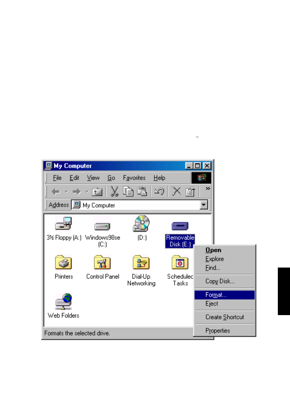 6 formateo de un disco mo | FUJITSU DYNAMO 640FE User Manual | Page 156 / 202
