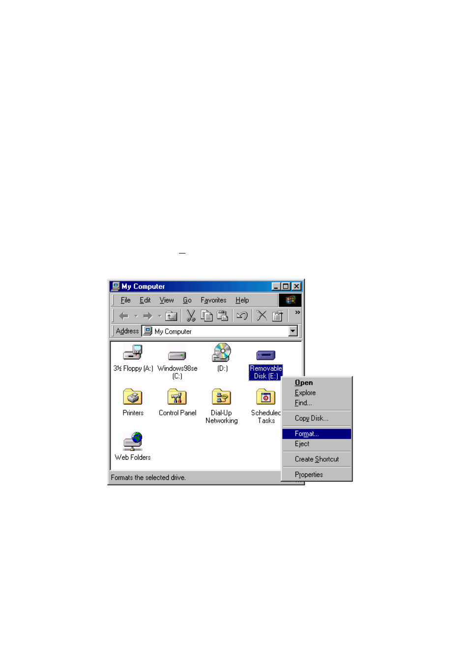 6 formatting an mo disk | FUJITSU DYNAMO 640FE User Manual | Page 21 / 202