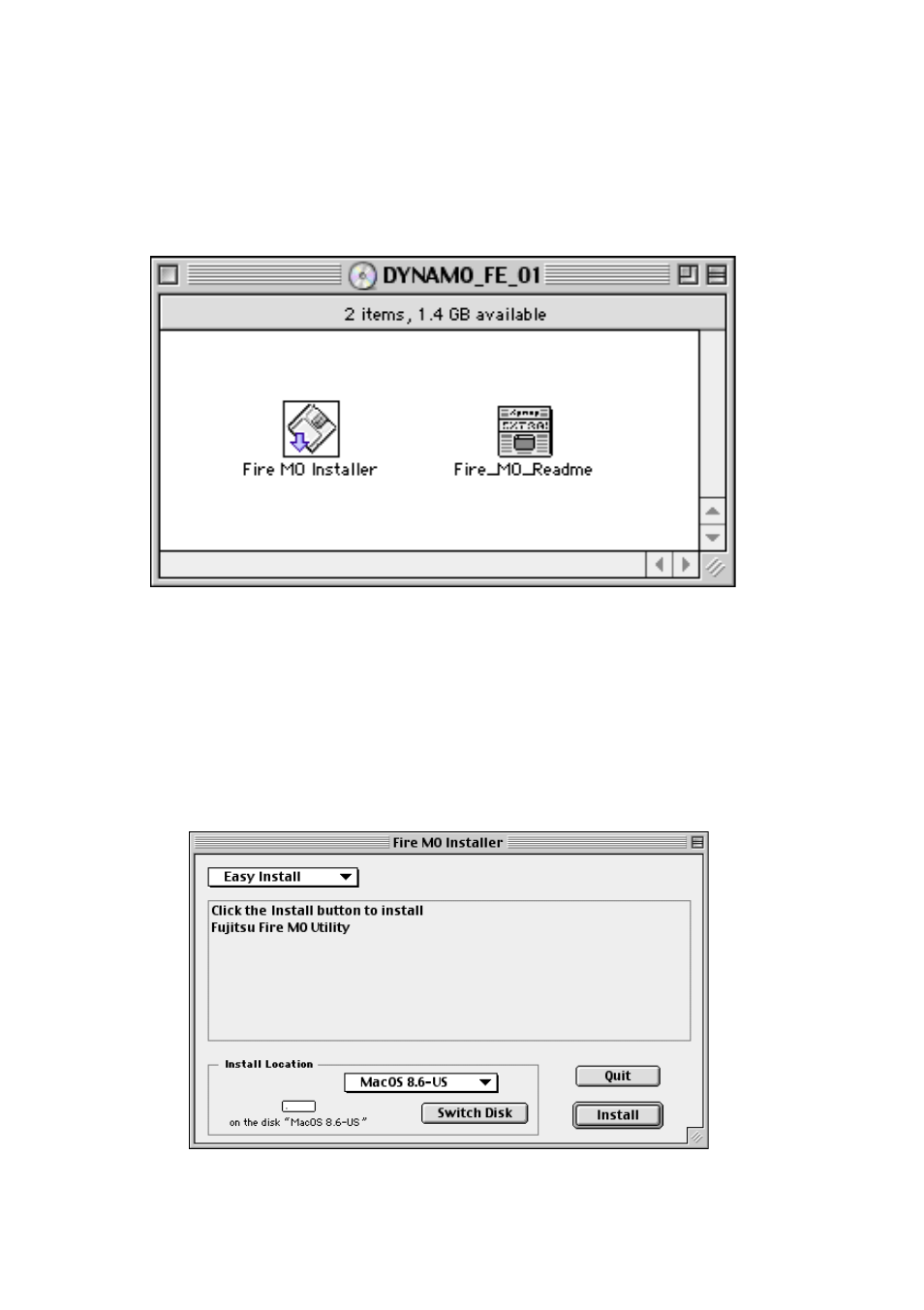 FUJITSU DYNAMO 640FE User Manual | Page 42 / 202
