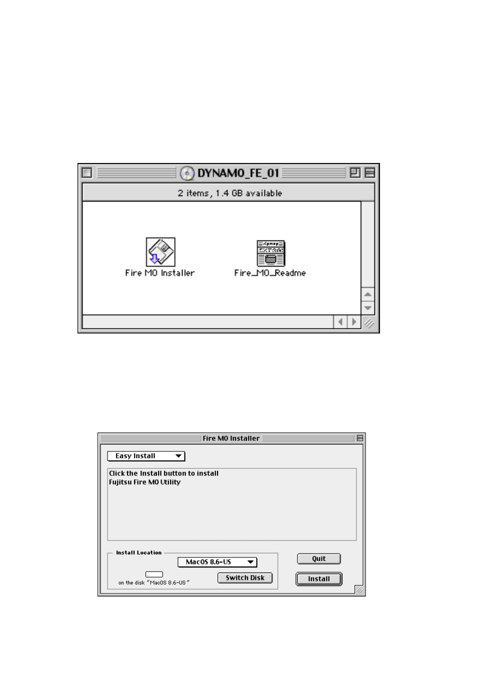 FUJITSU DYNAMO 640FE User Manual | Page 76 / 202