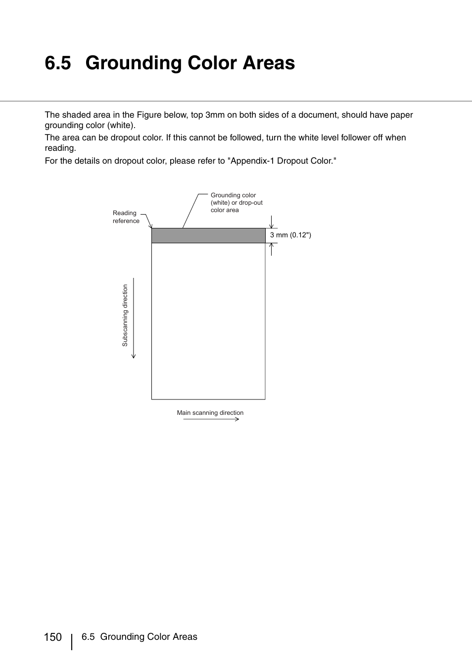 5 grounding color areas, Grounding color areas | FUJITSU IMAGE SCANNER FI-486PRRE User Manual | Page 173 / 286
