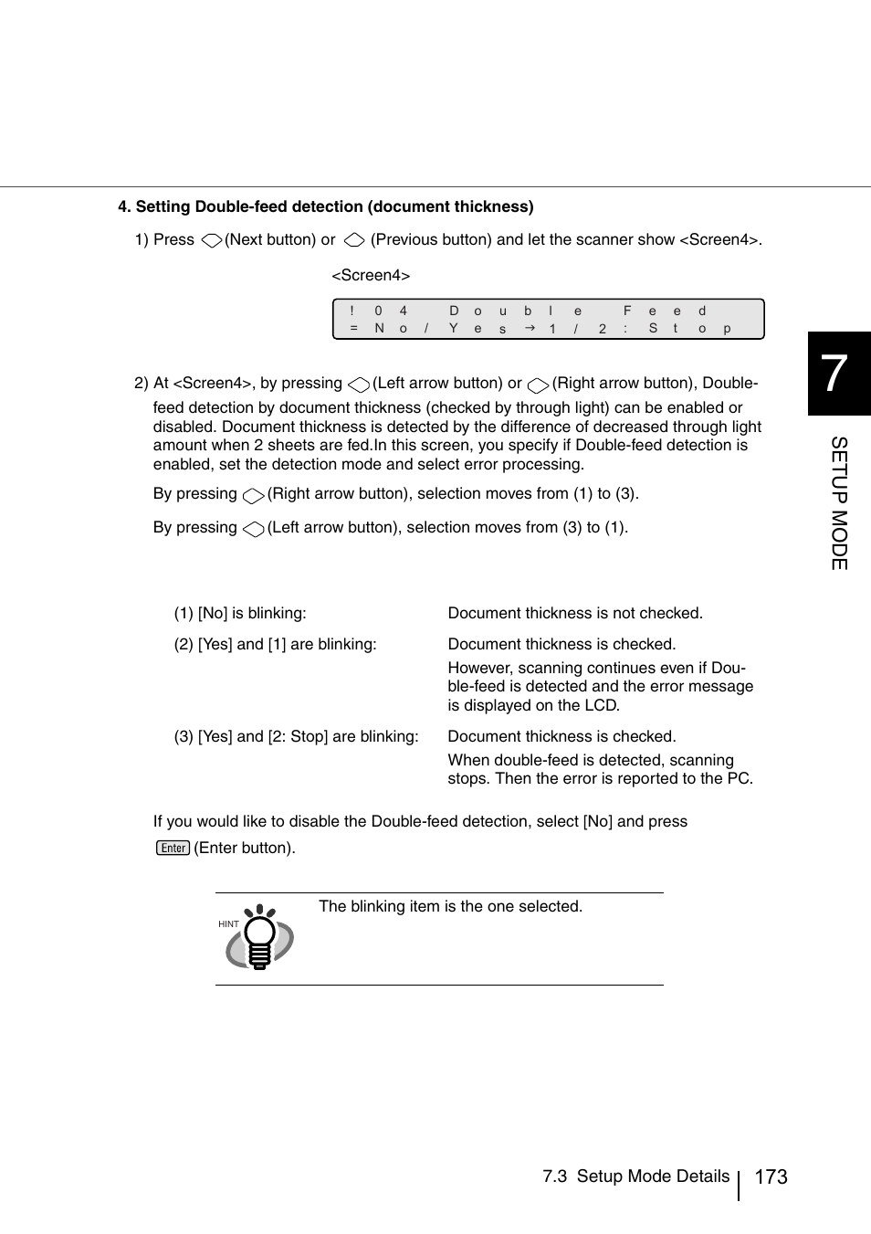 Setup mode | FUJITSU IMAGE SCANNER FI-486PRRE User Manual | Page 196 / 286