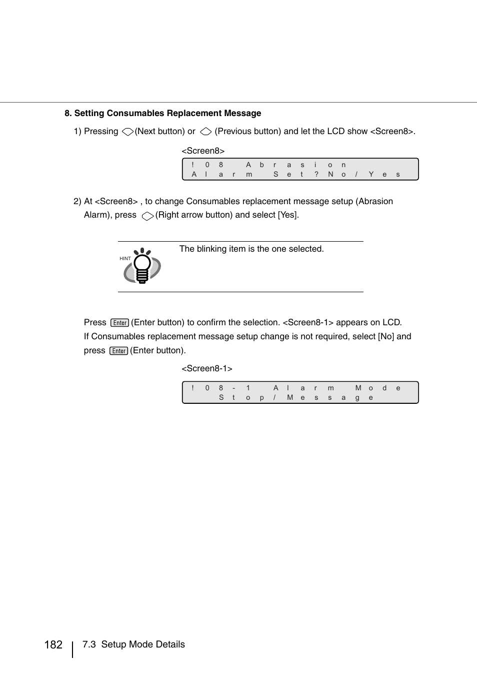 3 setup mode details | FUJITSU IMAGE SCANNER FI-486PRRE User Manual | Page 205 / 286