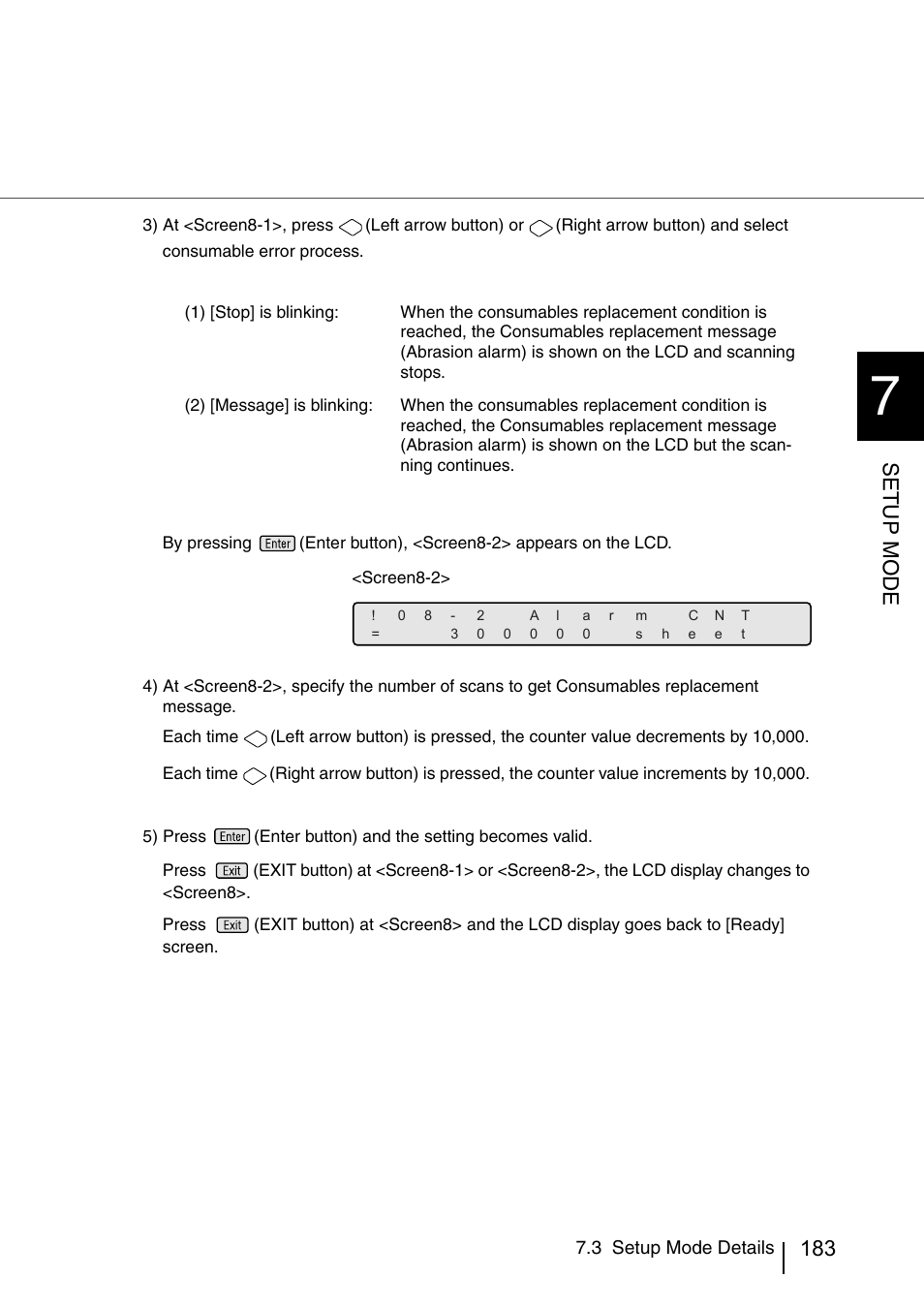 Setup mode | FUJITSU IMAGE SCANNER FI-486PRRE User Manual | Page 206 / 286