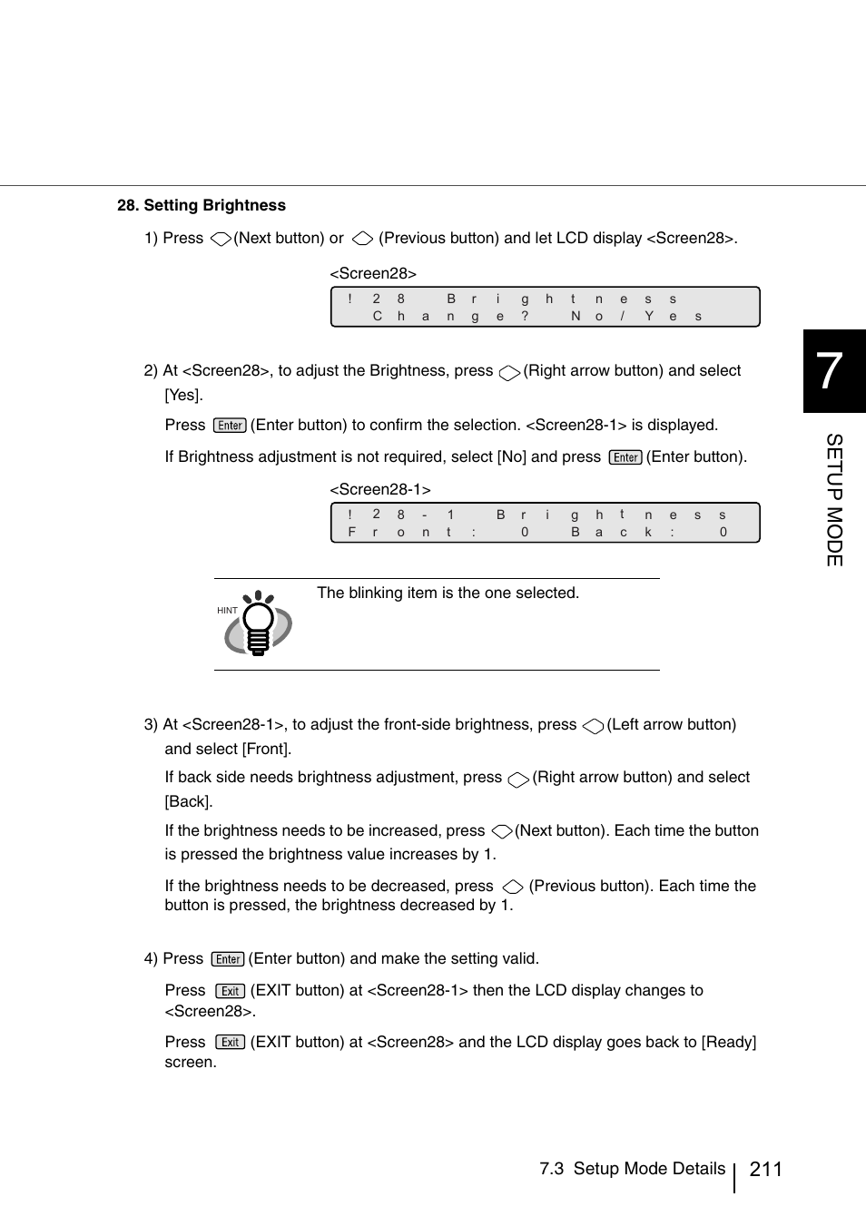 Setup mode | FUJITSU IMAGE SCANNER FI-486PRRE User Manual | Page 234 / 286