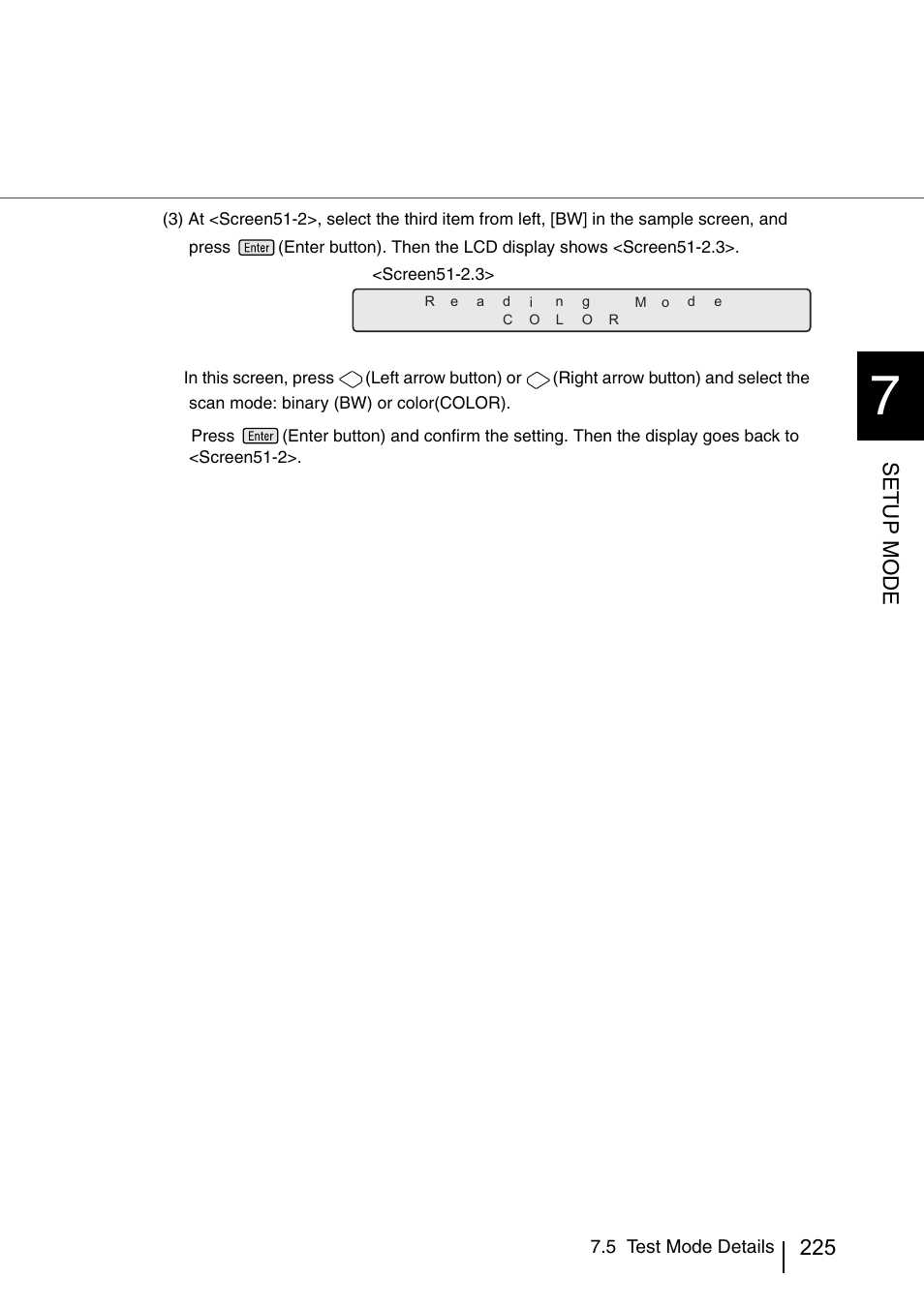 Setup mode | FUJITSU IMAGE SCANNER FI-486PRRE User Manual | Page 248 / 286