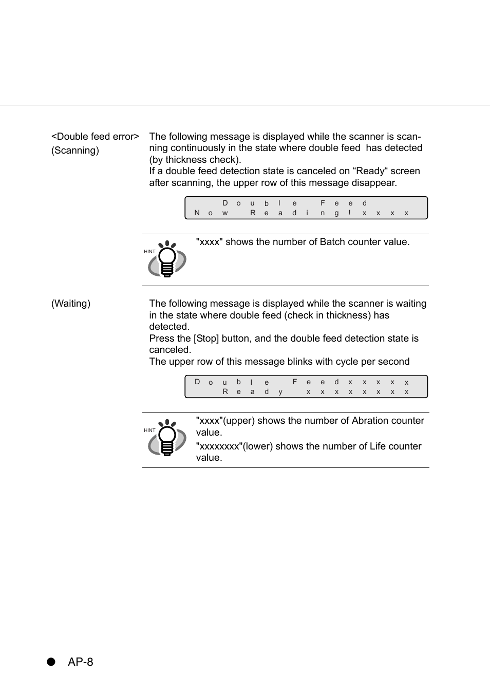 Ap-8 | FUJITSU IMAGE SCANNER FI-486PRRE User Manual | Page 271 / 286