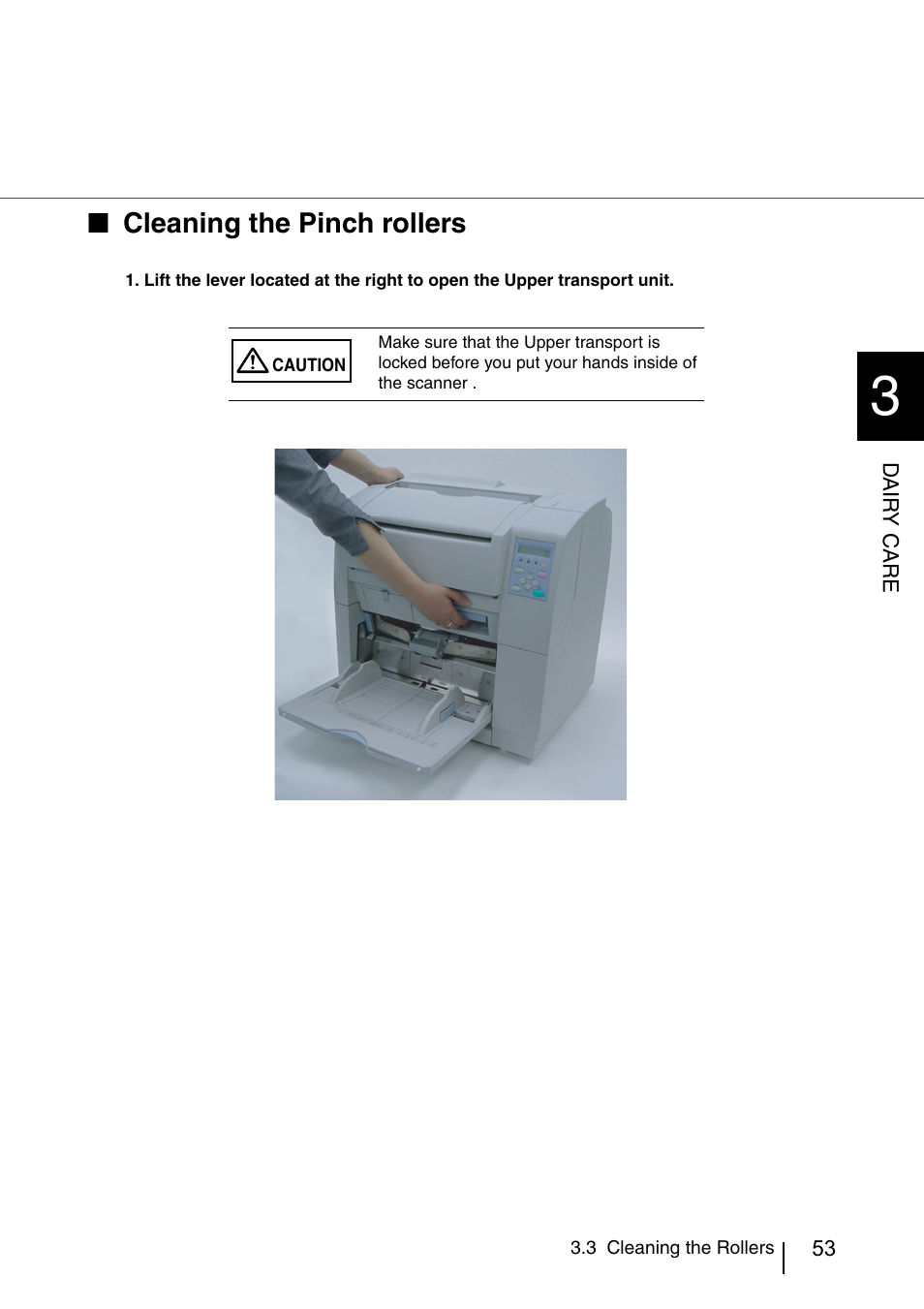 Cleaning the pinch rollers | FUJITSU IMAGE SCANNER FI-486PRRE User Manual | Page 78 / 286
