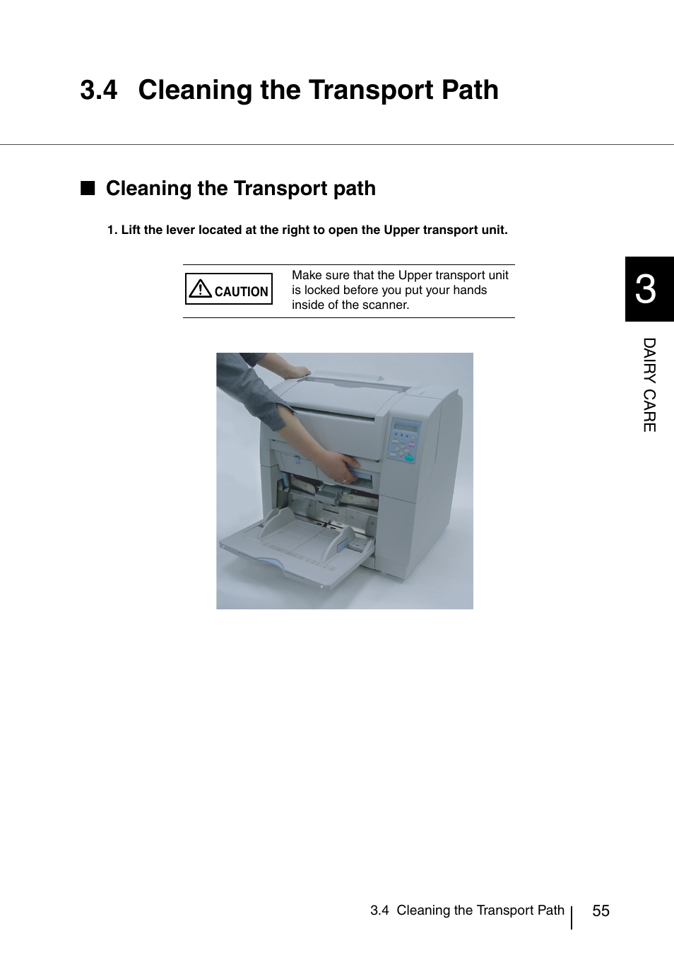 4 cleaning the transport path, Cleaning the transport path | FUJITSU IMAGE SCANNER FI-486PRRE User Manual | Page 80 / 286