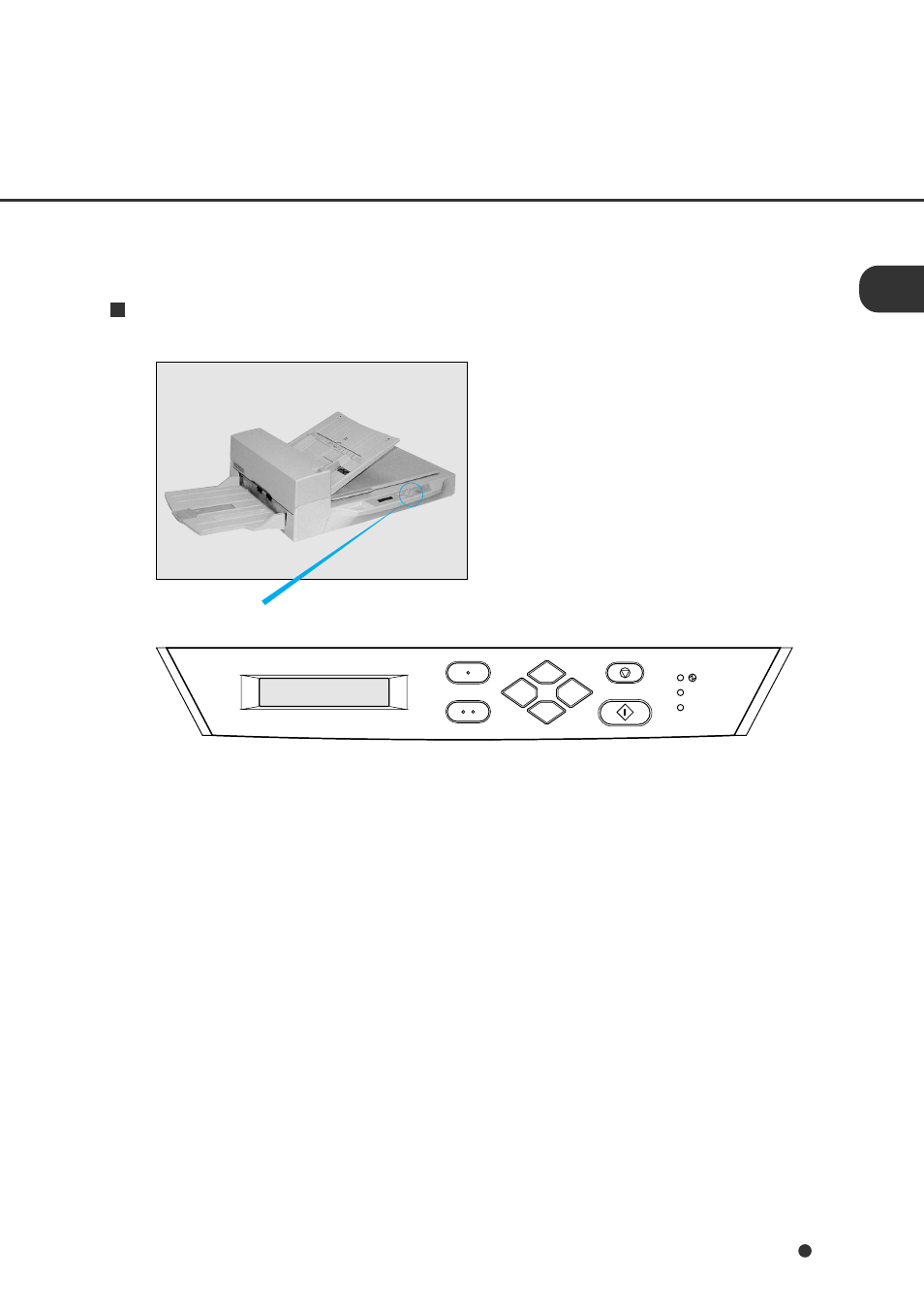 Operator panel, Operator panel -5, Arrangement | 5 operator panel | FUJITSU fi-4750C User Manual | Page 17 / 94