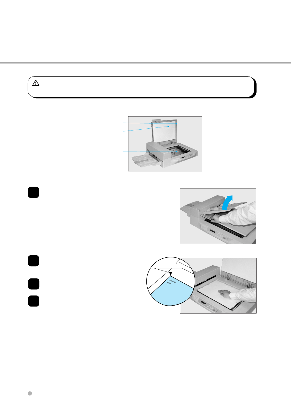 Loading documents on the flatbed, Loading documents on the flatbed -8 | FUJITSU fi-4750C User Manual | Page 42 / 94