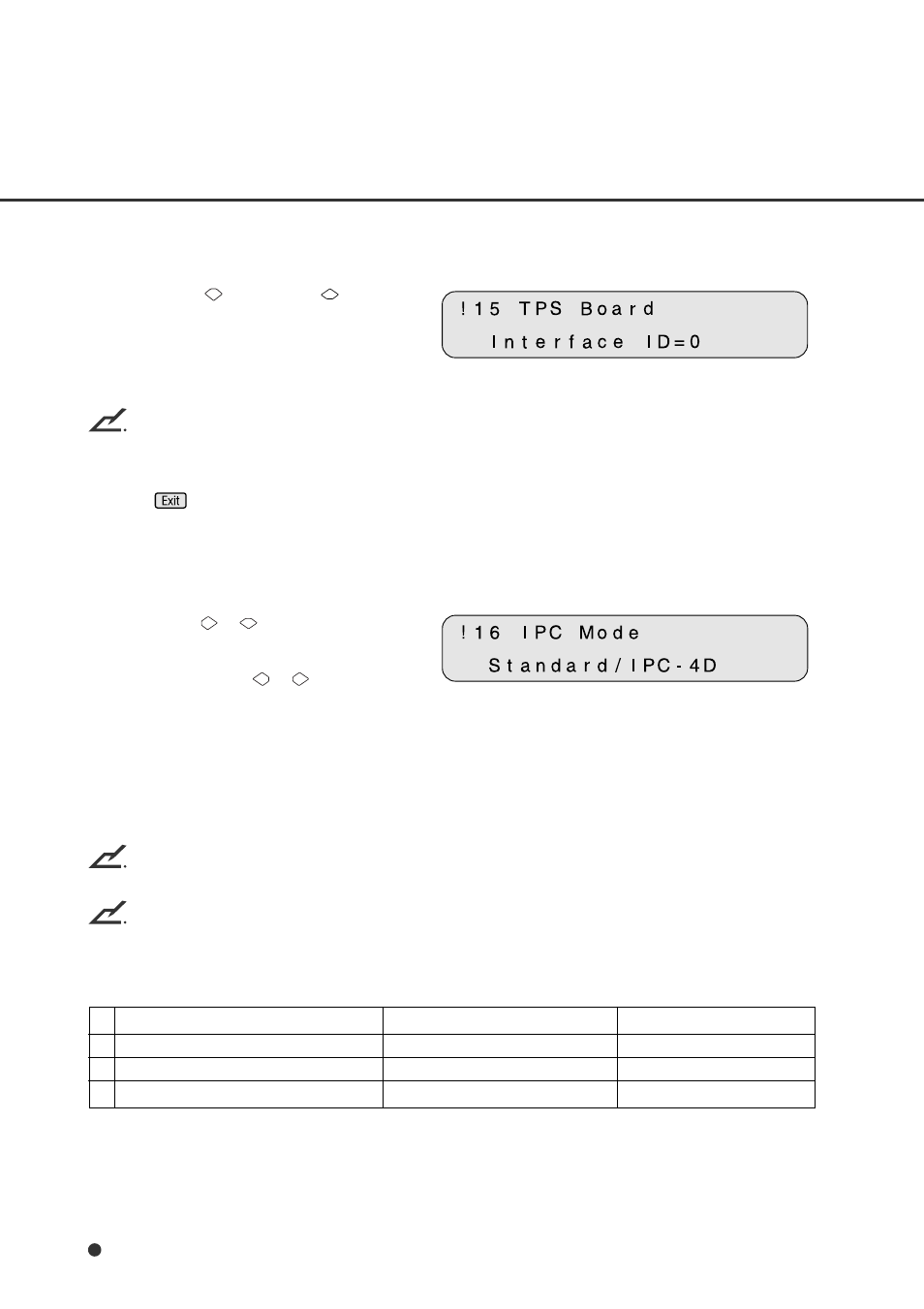 Display the tps board id number, Select built-in/ipc-4d image processing | FUJITSU fi-4750C User Manual | Page 81 / 94