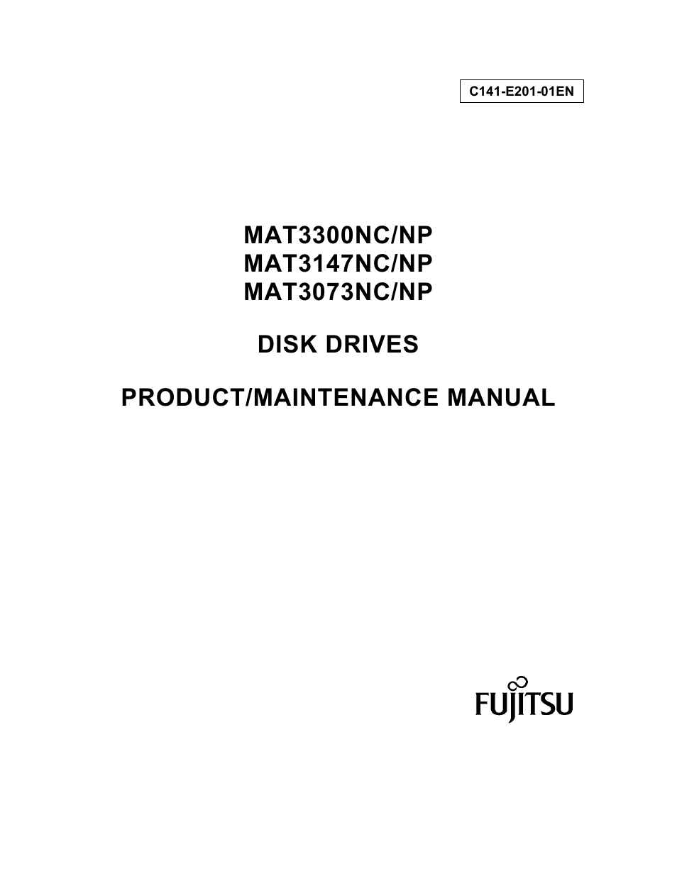 FUJITSU MAT3147NC/NP User Manual | 130 pages